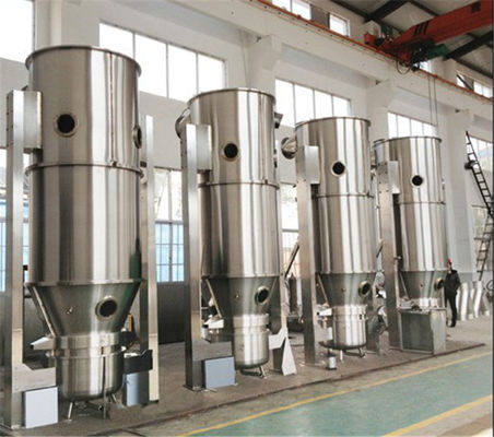 80 Mesh Particle 500kg / Batch FL Fluid Bed Dryer Granulator