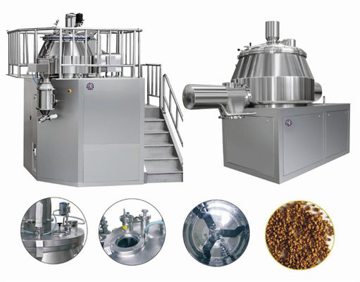 High Speed Damp Mixing GHL Powder Granulator Machine