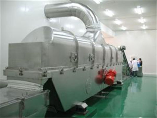 GZQ Horizontal Vibrating Fluid Bed Dryer In Pharmaceutical