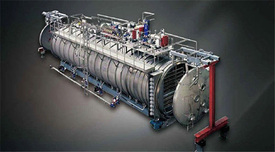 SGS Thermal Oil Continuous Belt Rotary  Vacuum Drying Machine