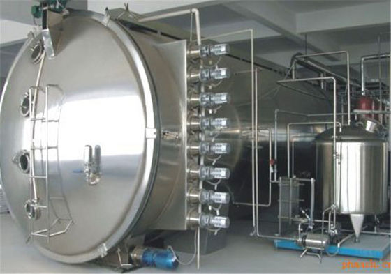 Herb Extract Mesh Belt 6kW VBD Vacuum Drying Machine